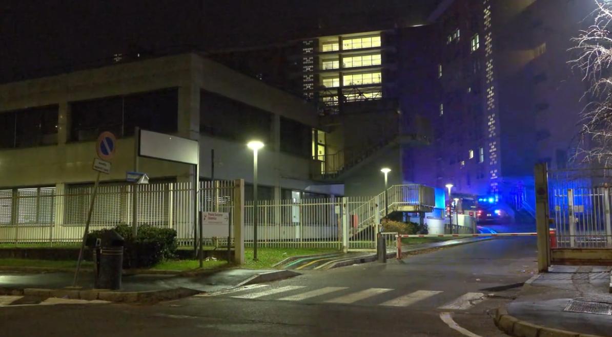 Nuovo allarme incendio al Fornaroli: vigili del fuoco in azione all’ospedale di Magenta