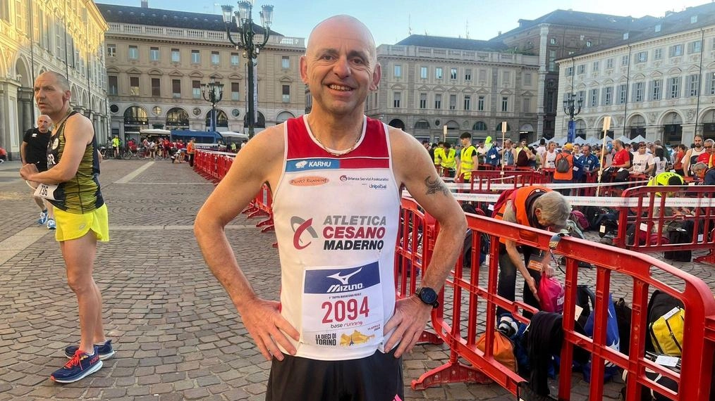 Davide Spotti, 44 anni, è stato selezionato per la gara della 10 chilometri
