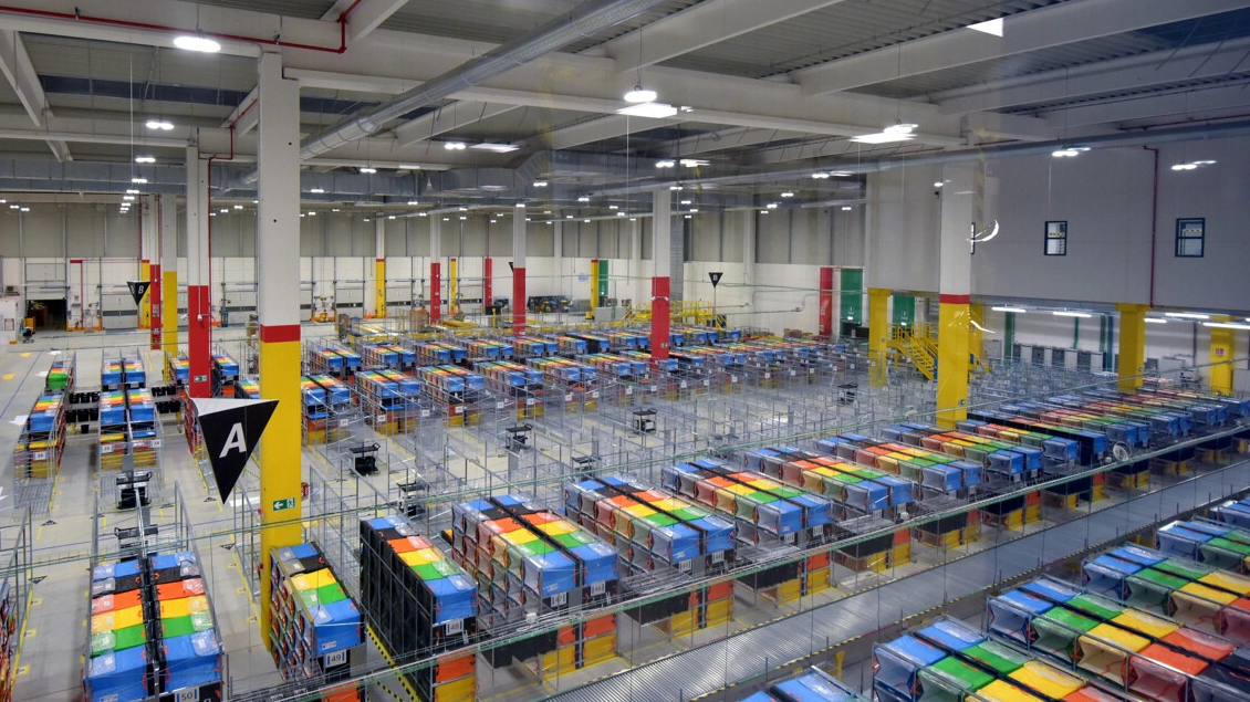 Amazon è già presente in Lombardia con 14 centri di distribuzione