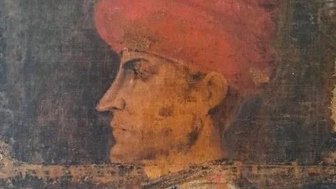 Il ritratto del capitano di ventura Attendolo Sforza realizzato con una tecnica particolare per l’epoca verrà restaurato