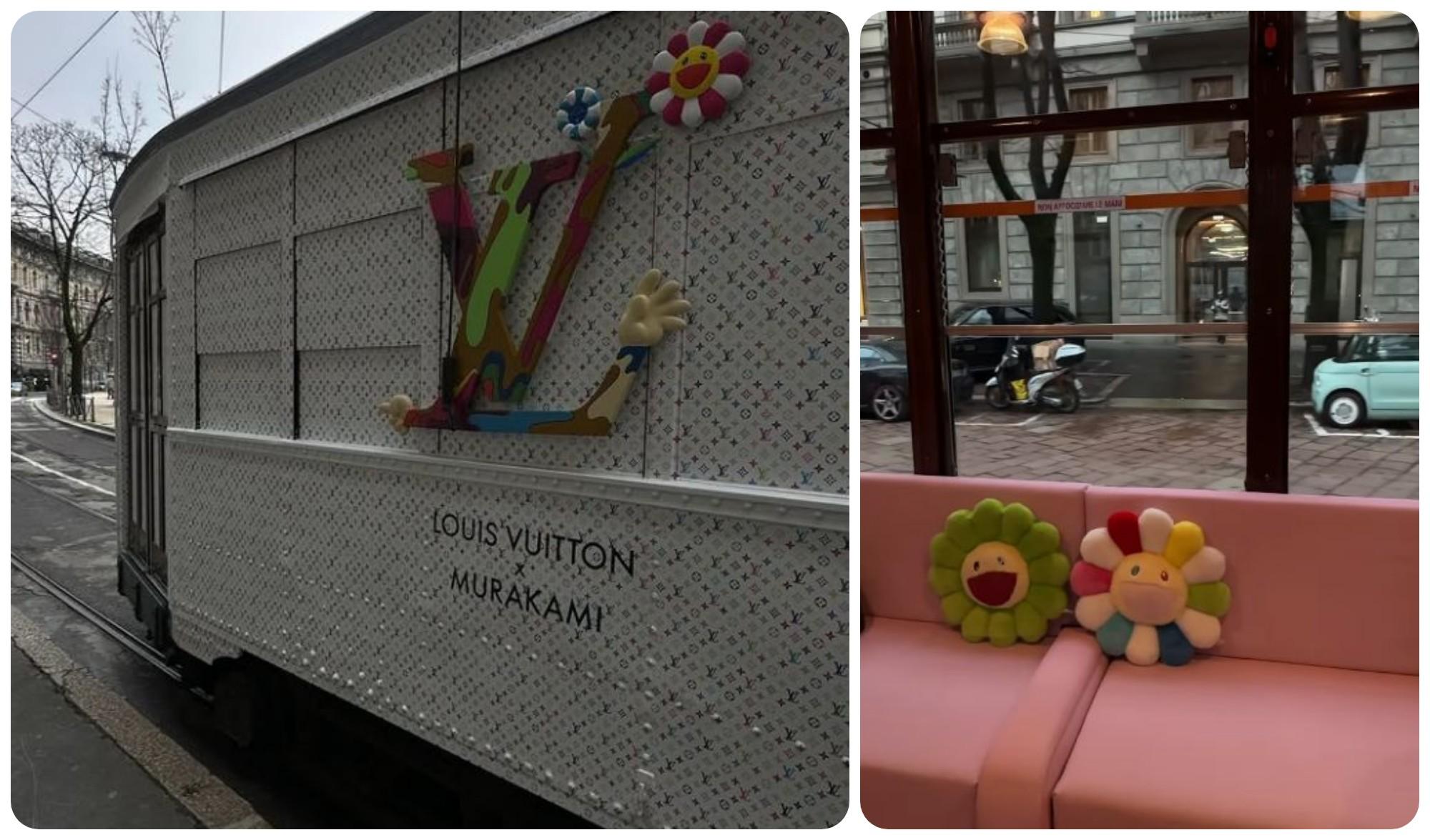 Tram Louis Vuitton x Murakami a Milano: percorsi, come salire e cosa c’è a bordo