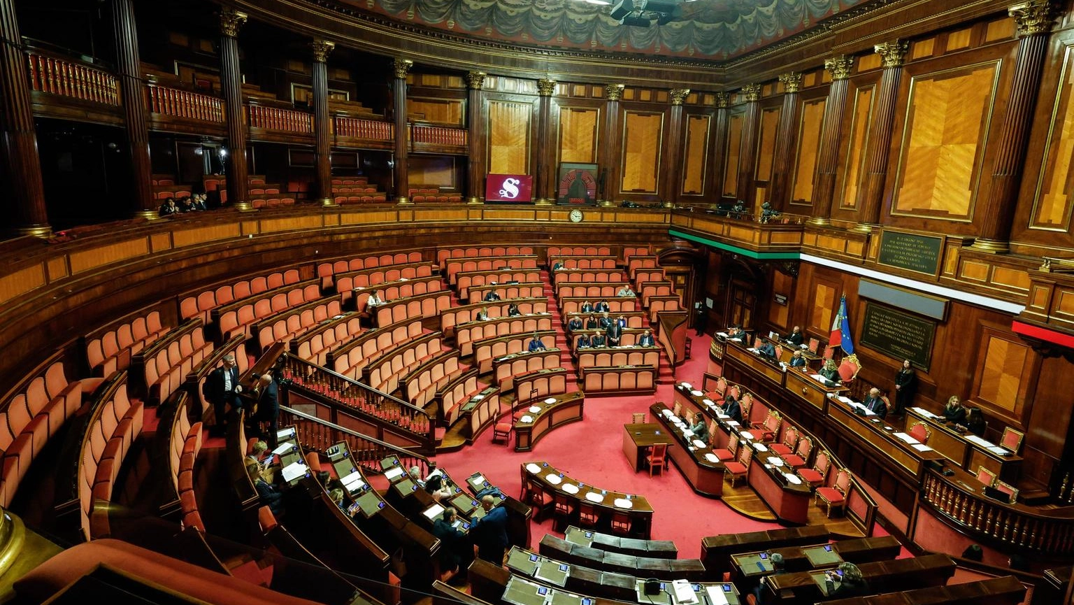 Un'immagine del Senato