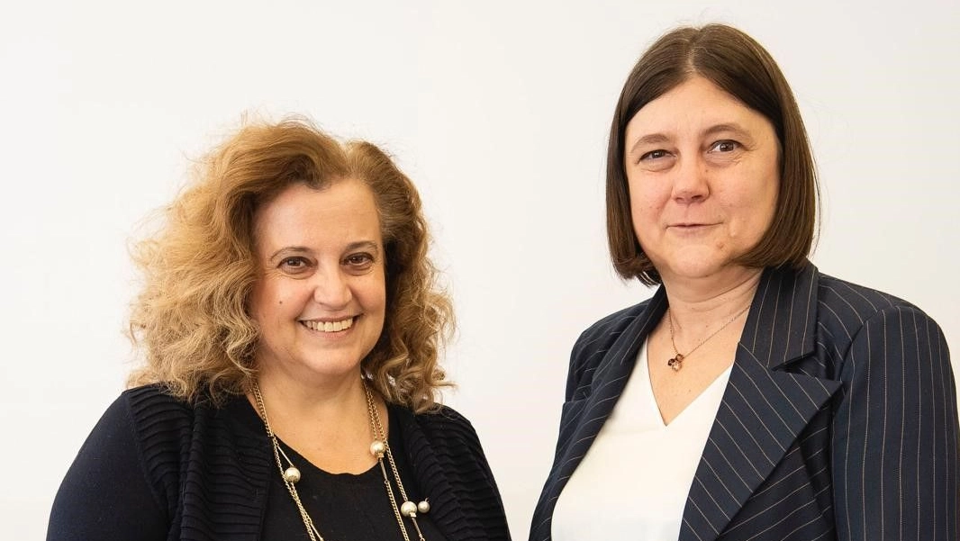 Giovanna Iannantuoni, presidente Musa, con Elena Beccalli, rettrice della Cattolica