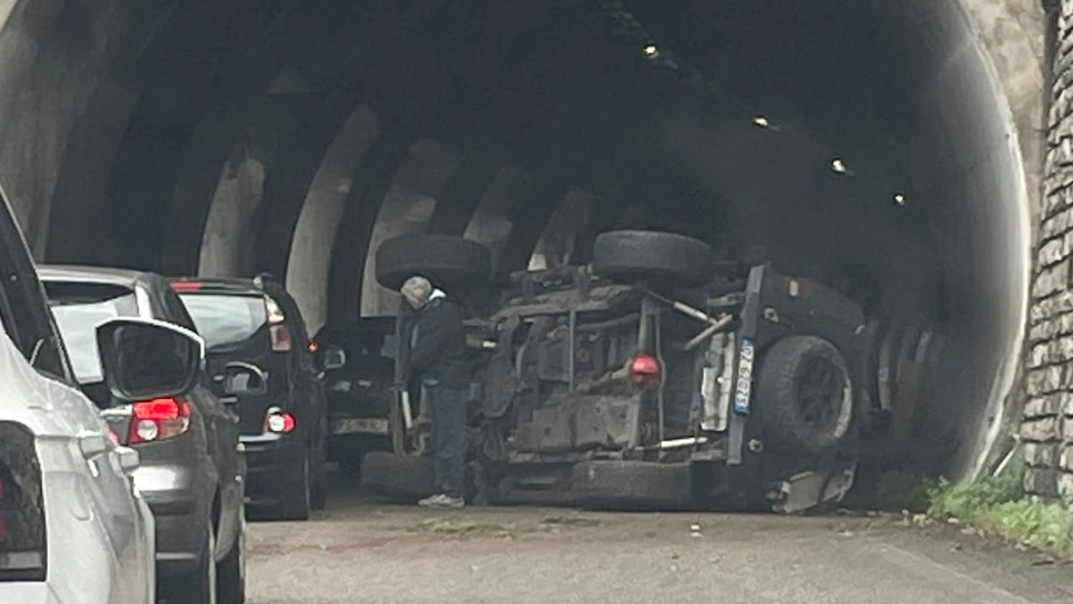 L'incidente in galleria ad Abbadia Lariana