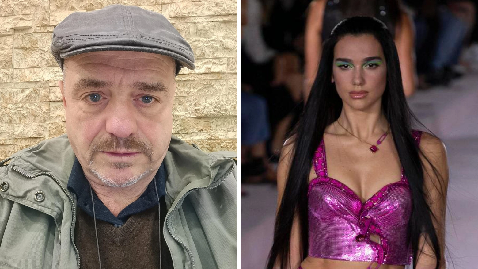 Gianfranco Bonzi e la popstar britannica Dua Lipa