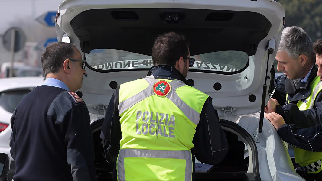 Ubriaco fugge davanti alla polizia locale