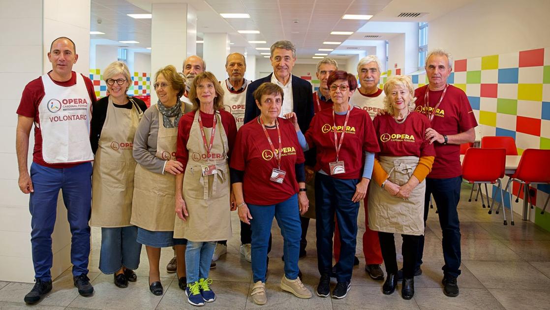 In un anno 54mila pasti per i bisognosi serviti all’Opera Cardinal Ferrari di Milano