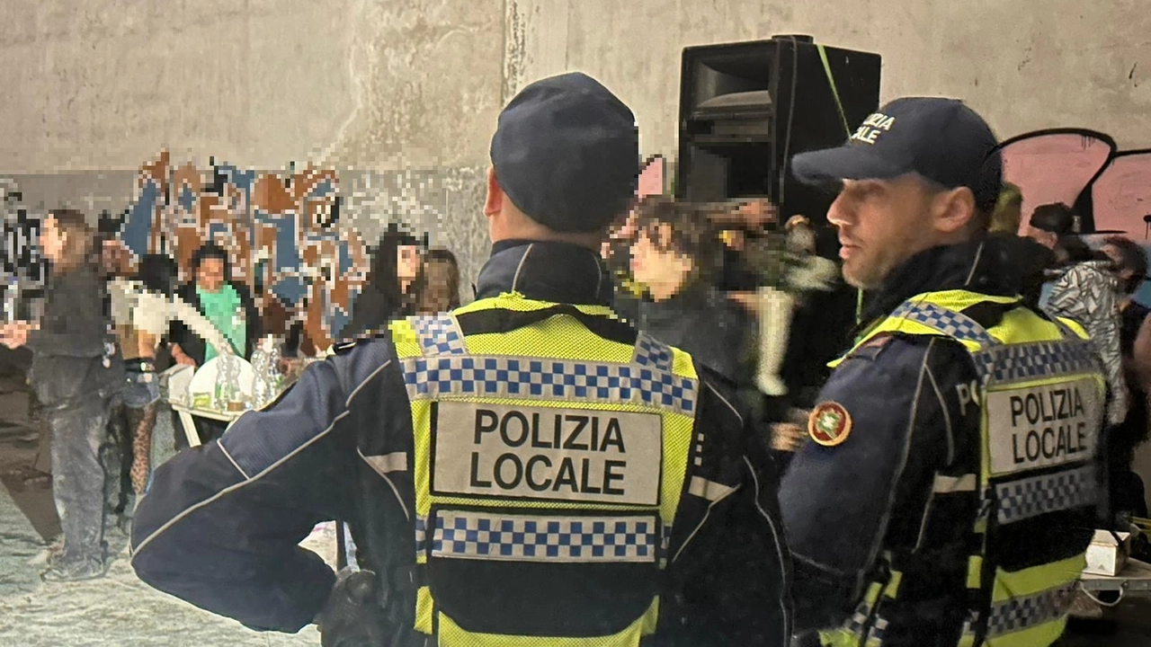 Polizia locale in azione