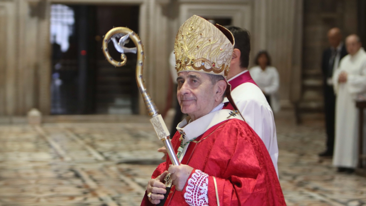 L'arcivescovo Mario Delpini in Duomo