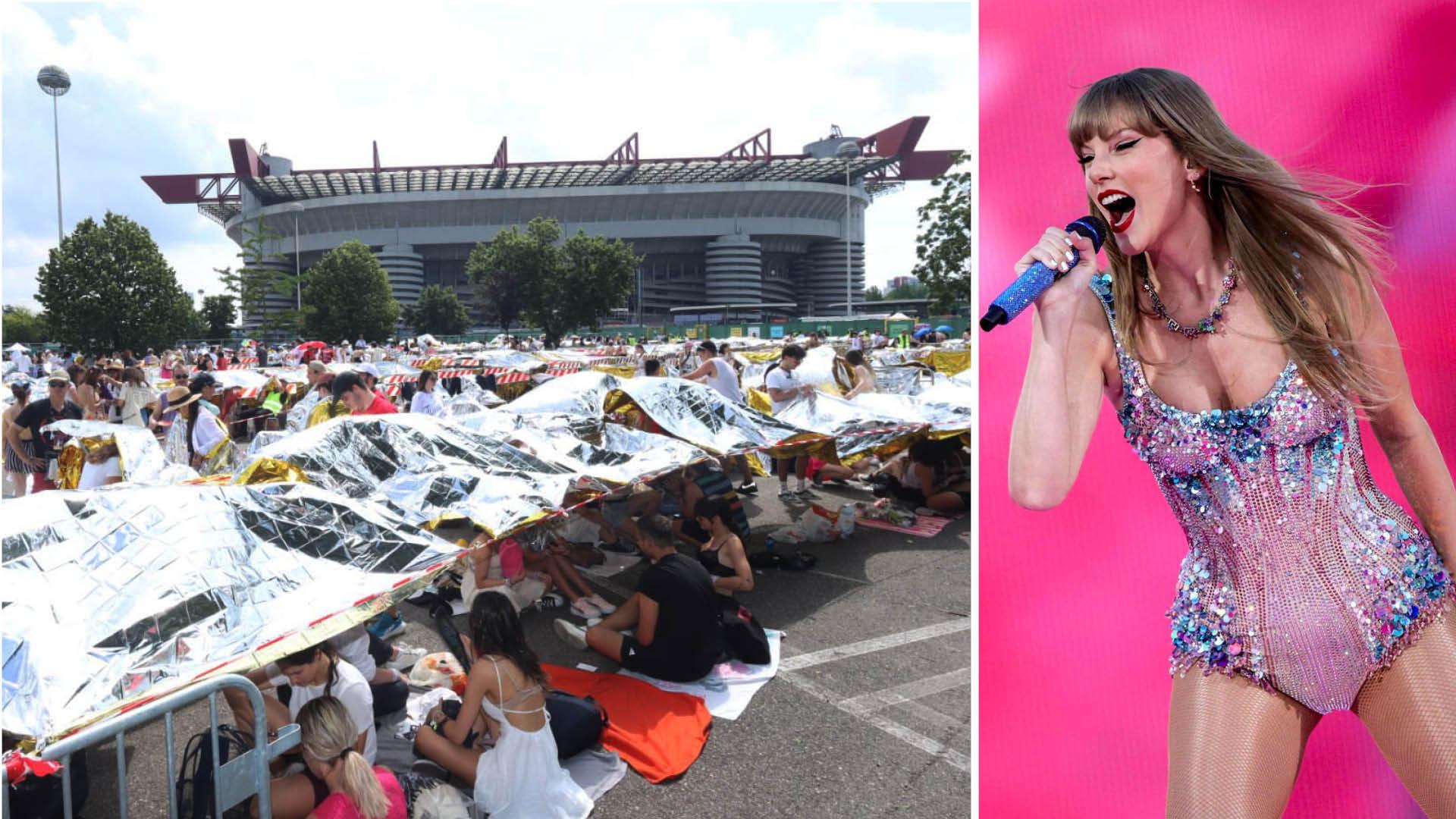 I concerti di Taylor Swift a San Siro bloccano Milano strade chiuse