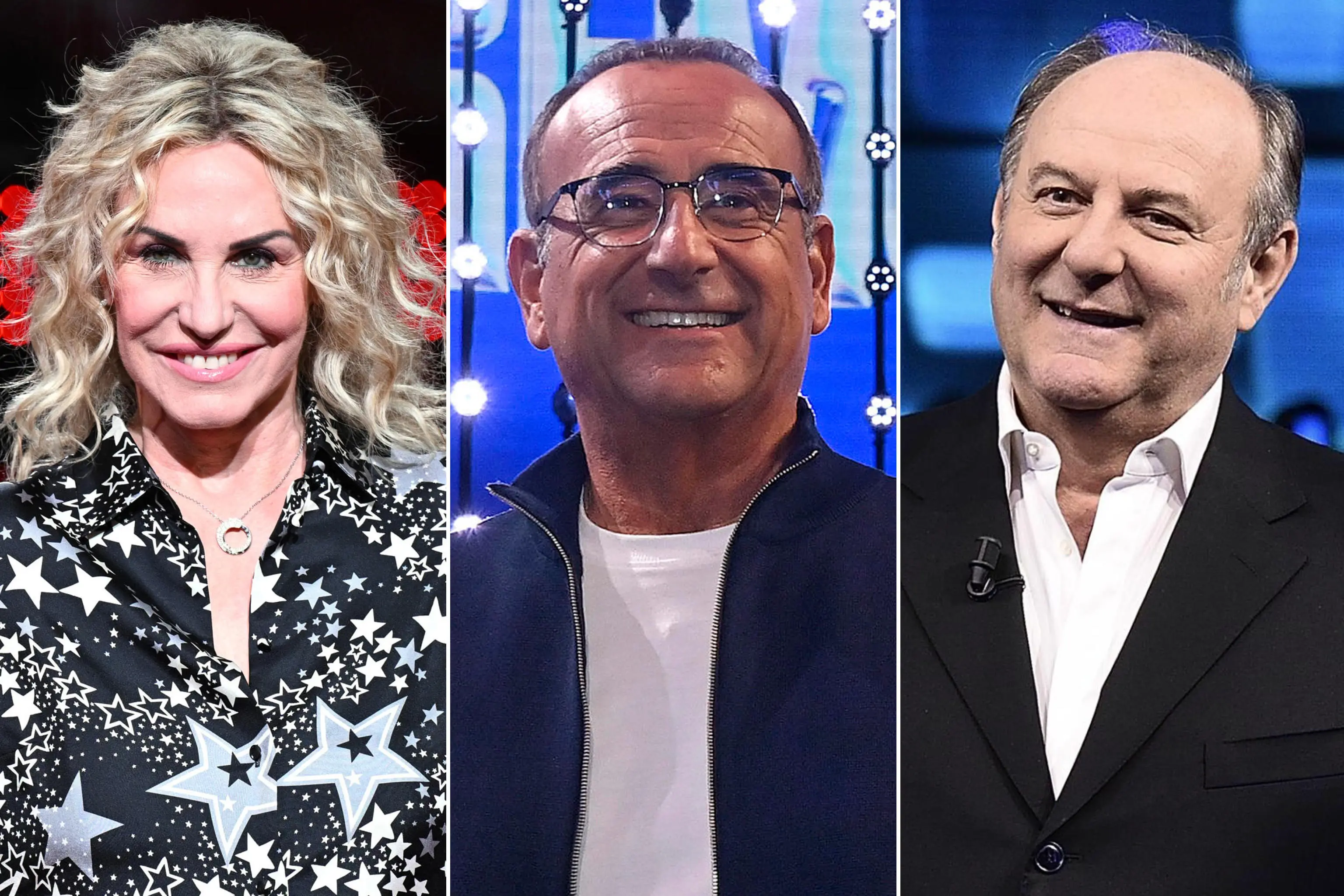 Gerry Scotti e Antonella Clerici e l’accordo per Sanremo: “Coordiniamoci per non vestirci uguali. Carlo Conti? È sempre a pesca”