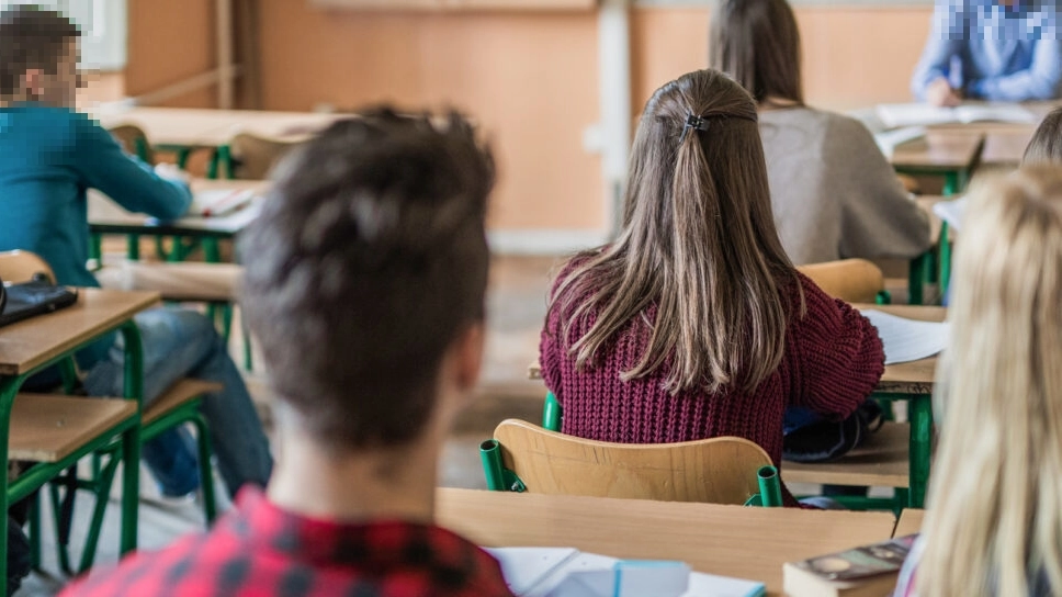 Studenti a scuola (foto di archivio)