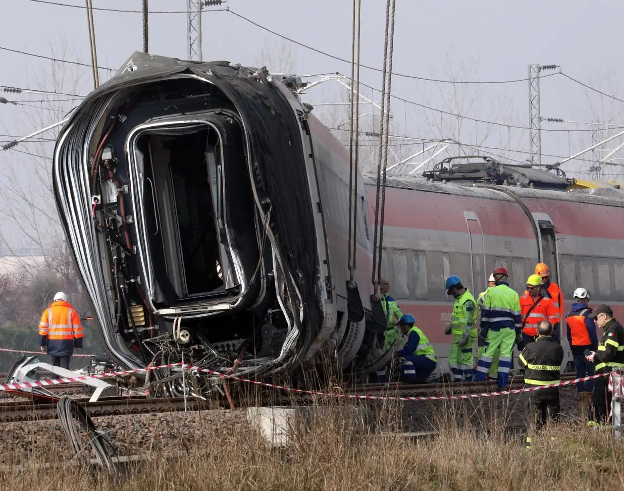 Frecciarossa deragliato a Livraga. Continua l’esame sui controlli previsti