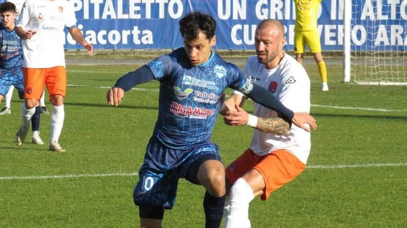 Guillermo Busto, capitano della Nuova Sondrio: doppietta all’Ospitaletto