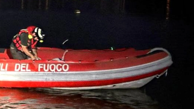 I vigili del fuoco della Squadra nautica