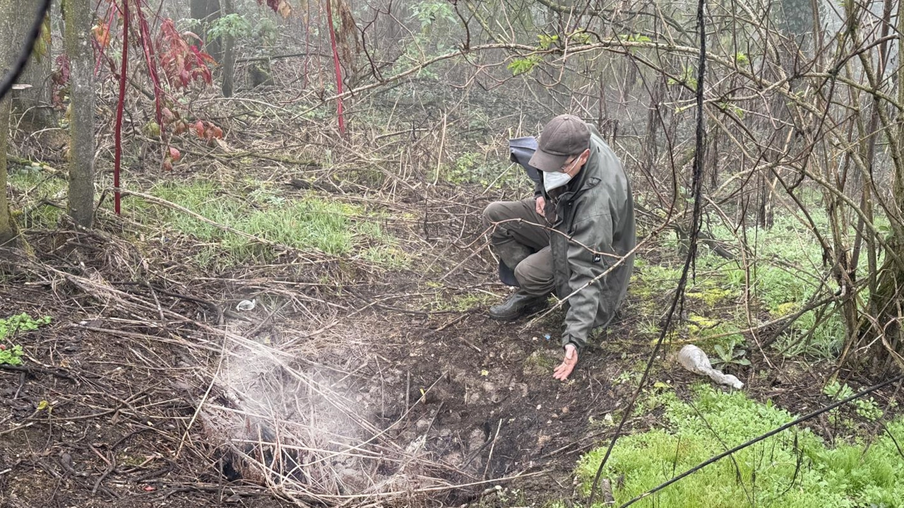 Le Guardie ecologiche volontarie di Città Metropolitana denunciano l’aumento del fumo dal sottosuolo