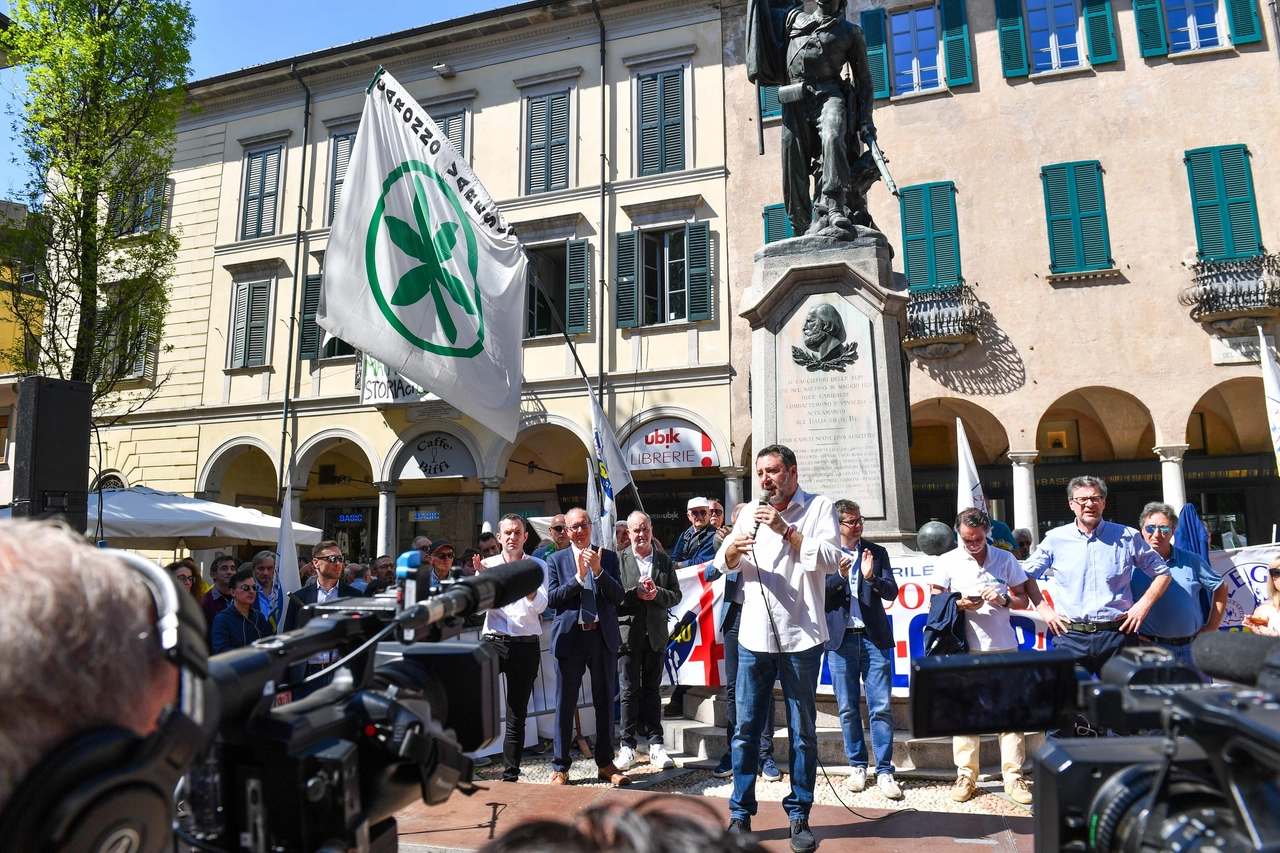 Festa per i 40 anni della Lega a Varese