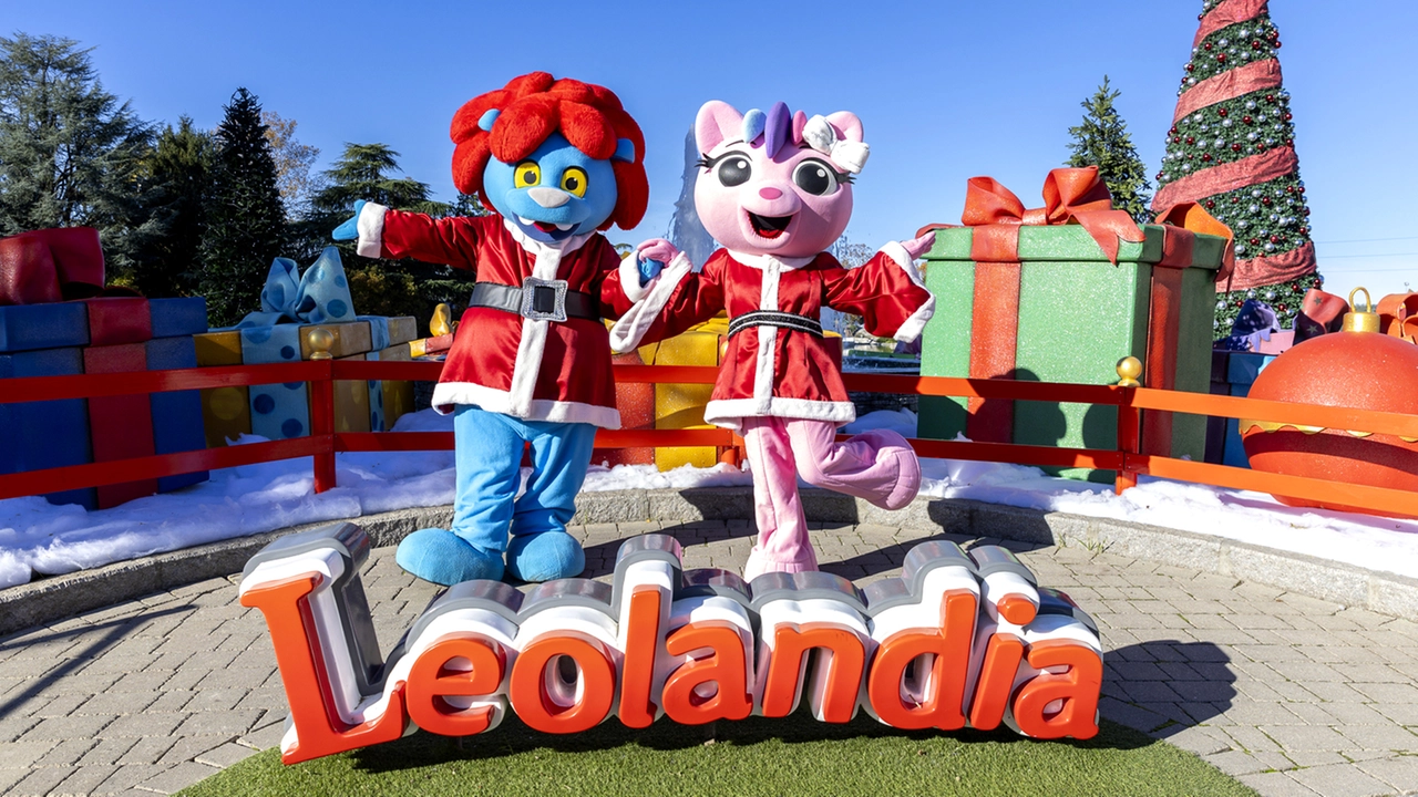 Leolandia si feste per le feste: tutto pronto per un Natale di divertimento