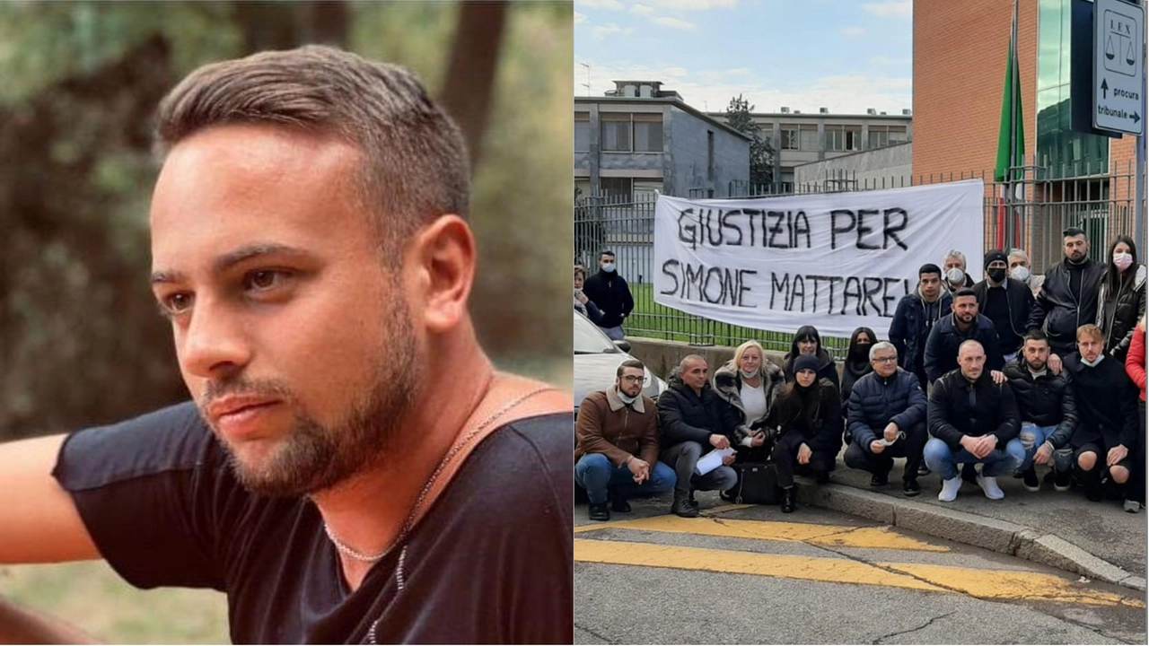 Simone Mattarelli morto in circostanze dubbie a 28 anni il 3 gennaio 2021 e la protesta di genitori e amici davanti al Tribunale di Busto Arsizio competente sulla vicenda