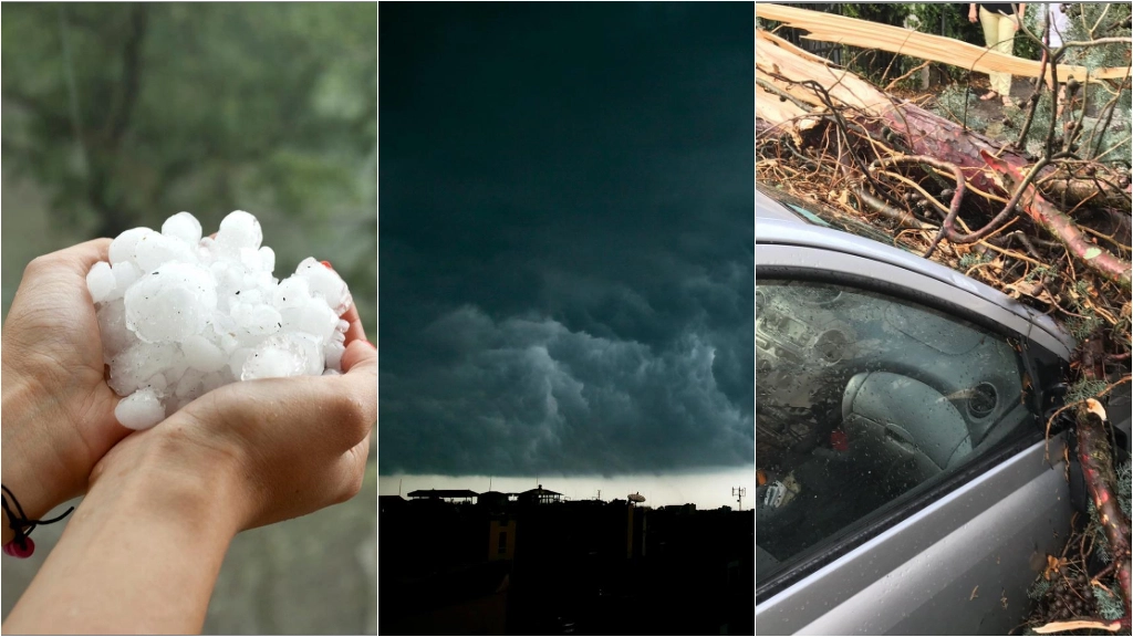 Dopo settimane di caldo e afa, prevista un'ondata di maltempo con temporali e grandine