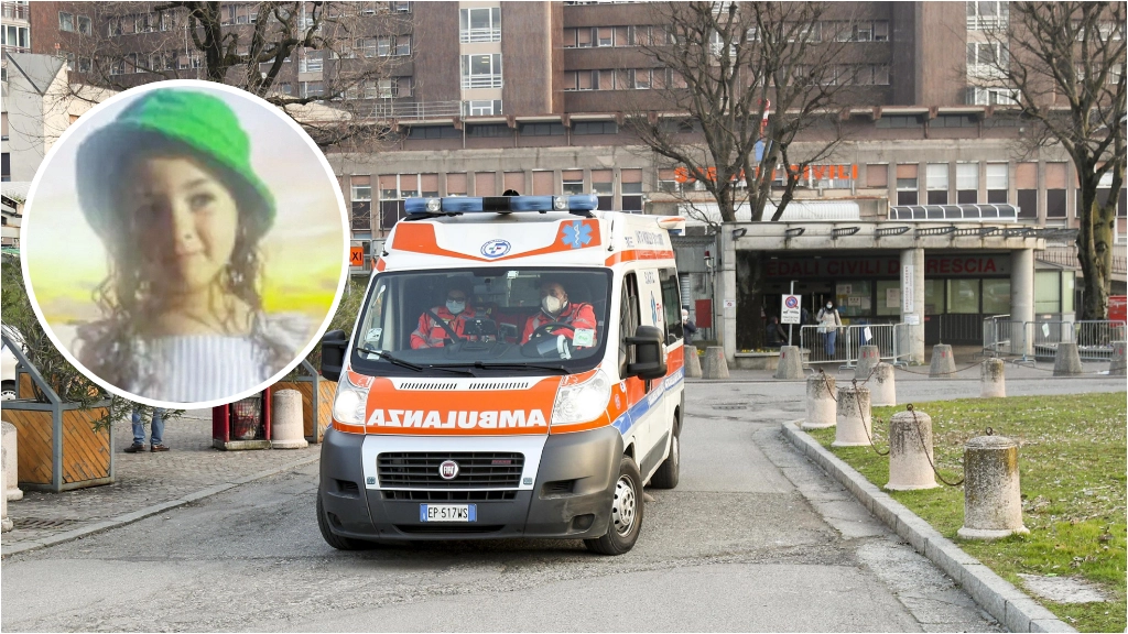 La piccola Dorotea è morta all'ospedale di Brescia