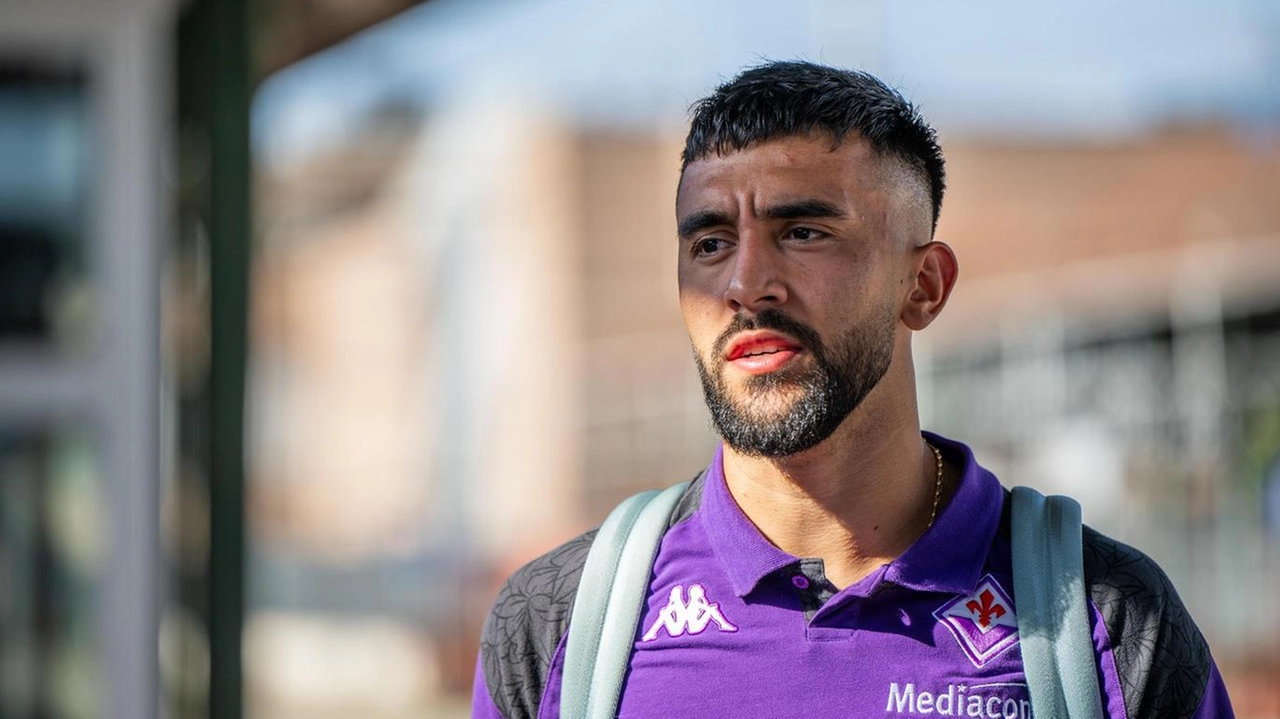 Nico Gonzalez, attaccante argentino della Fiorentina nel mirino dell’Atalanta