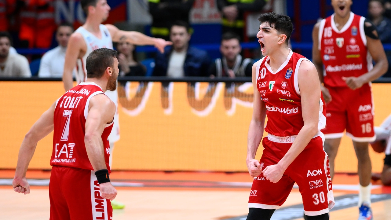 Stefano Tonut e Guglielmo Caruso: bene i due italiani nel successo dell'Olimpia contro Trieste