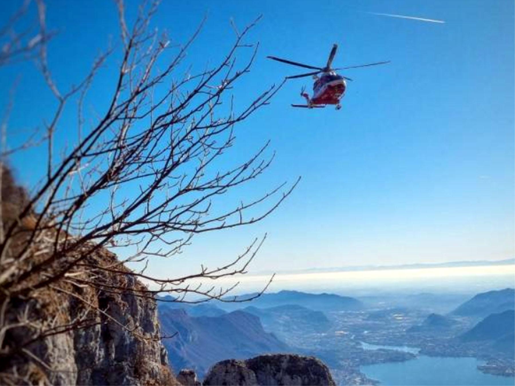 Incidente con un parapendio biposto a 1.400 metri: feriti due giovani