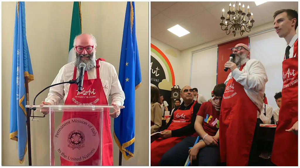 Monza: il viaggio di PizzAut fa tappa all’Onu: Nico Acampora alla Conferenza sulla disabilità