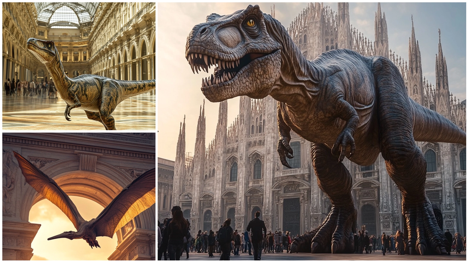 Dinos Alive, la mostra interattiva sui dinosauri animati, è approdata a Milano