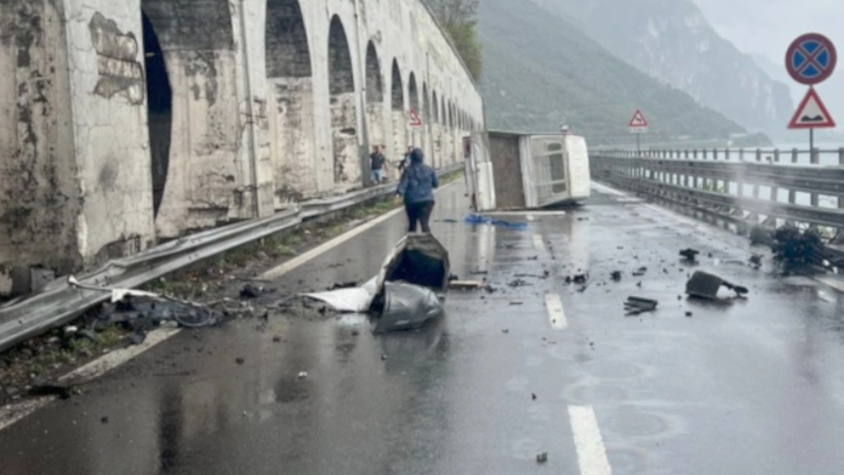 L'incidente ad Abbadia Lariana sulla Statale 36