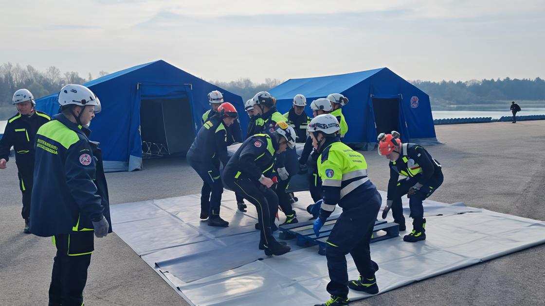 La maxi esercitazione della protezione civile