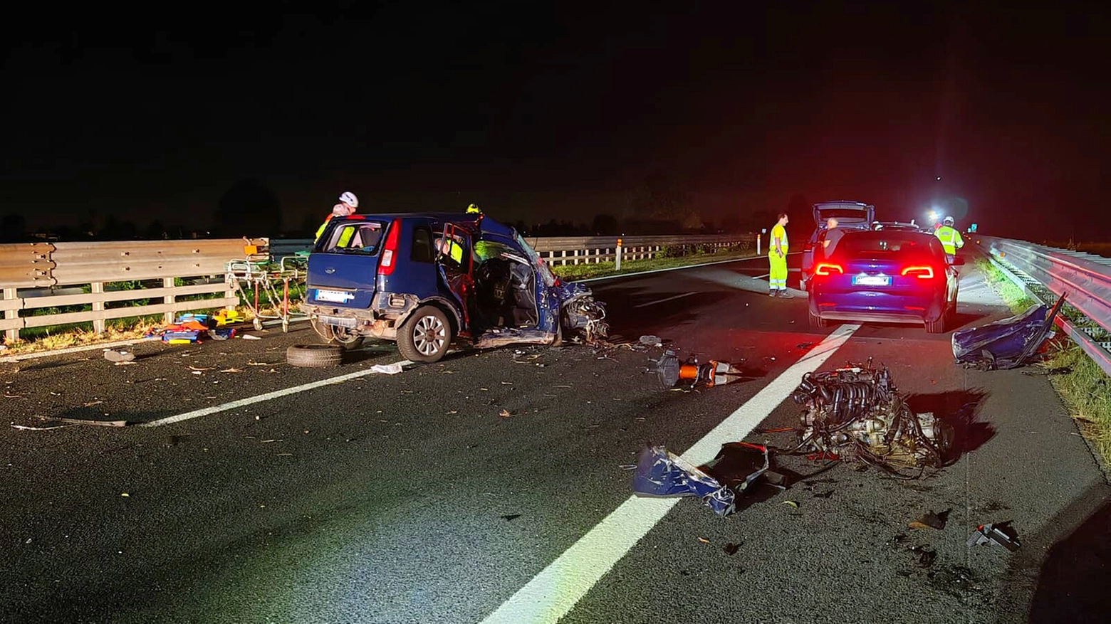 Due giovani vittime nell'incidente in A21