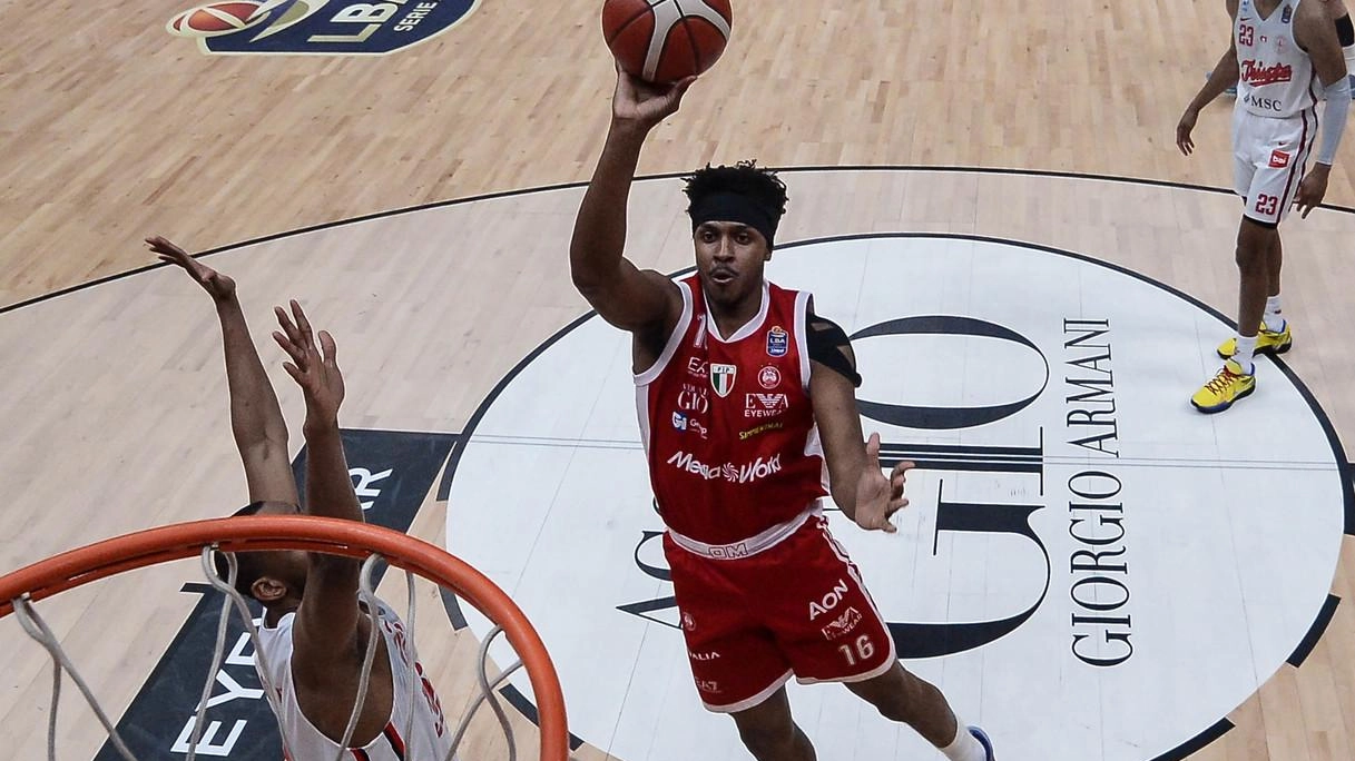 Zach LeDay, ala dell’Olimpia Milano, tra i simboli di quest’anno della formazione guidata in panchina da Ettore Messina