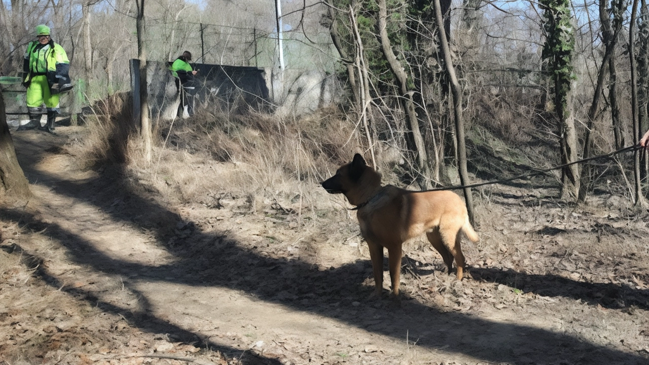 Blitz delle polizie sovracomunali nel parco delle Groane a Limbiate