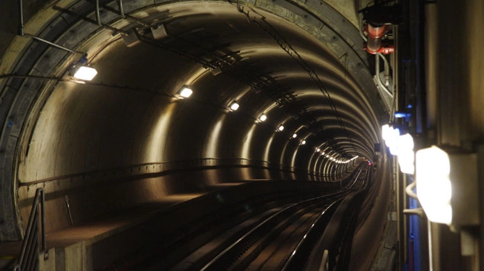 Tunnel della metropolitana (Foto d'archivio)