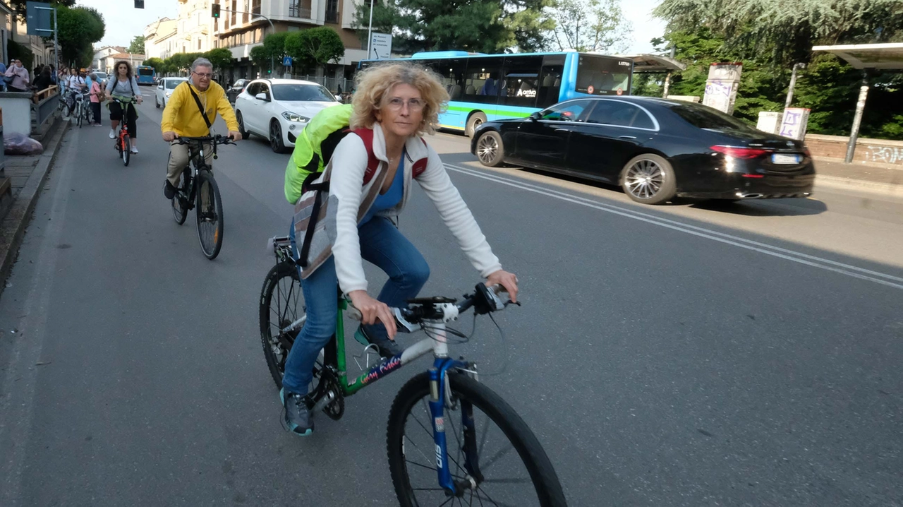 Il debutto della nuova assessora alla Mobilità, Irene Zappalà, al centro nella foto