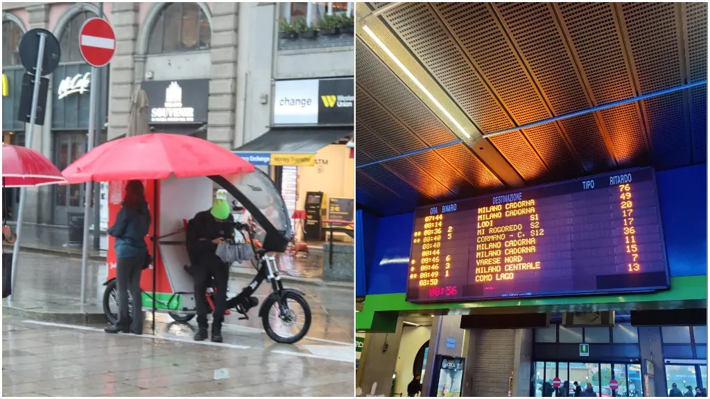 Maltempo e treno in tilt per un guasto alla linea elettrica: Milano è un miraggio. La rabbia dei pendolari