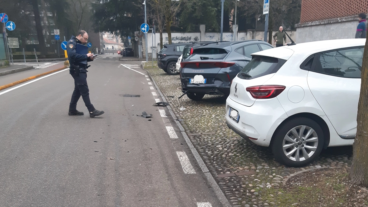 Gli agenti della polizia locale di Villasanta hanno ricostruito l’incidente