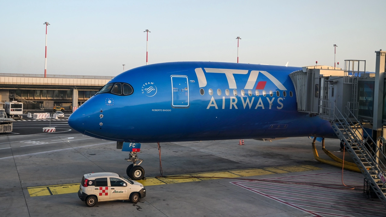 Un aeroplano ITA Airwyas