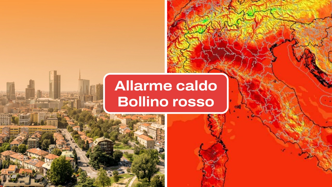 Caldo afoso da bollino rosso in 13 città italiane, tra cui Milano