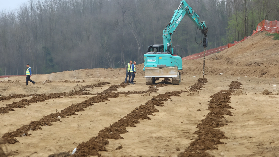 Al via l’attività di campionamento e caratterizzazione dei terreni contaminati nei lotti di bonifica 2 e 2A nel Comune di Seveso, all’altezza di via delle Vigne