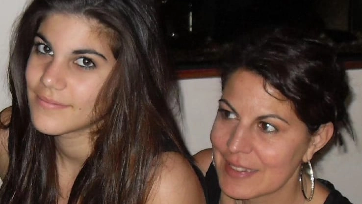 Sofia Castelli con la madre Daniela Zurria