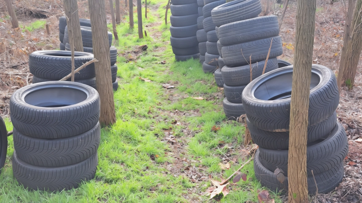 Scovato da polizia locale e guardie ecologiche in mezzo agli alberi al Cederna