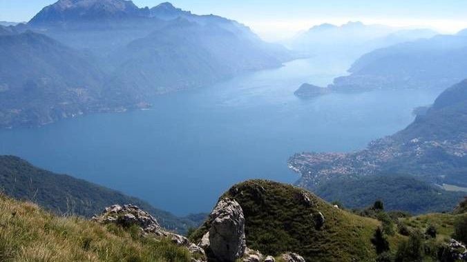 Una veduta del lago di Como