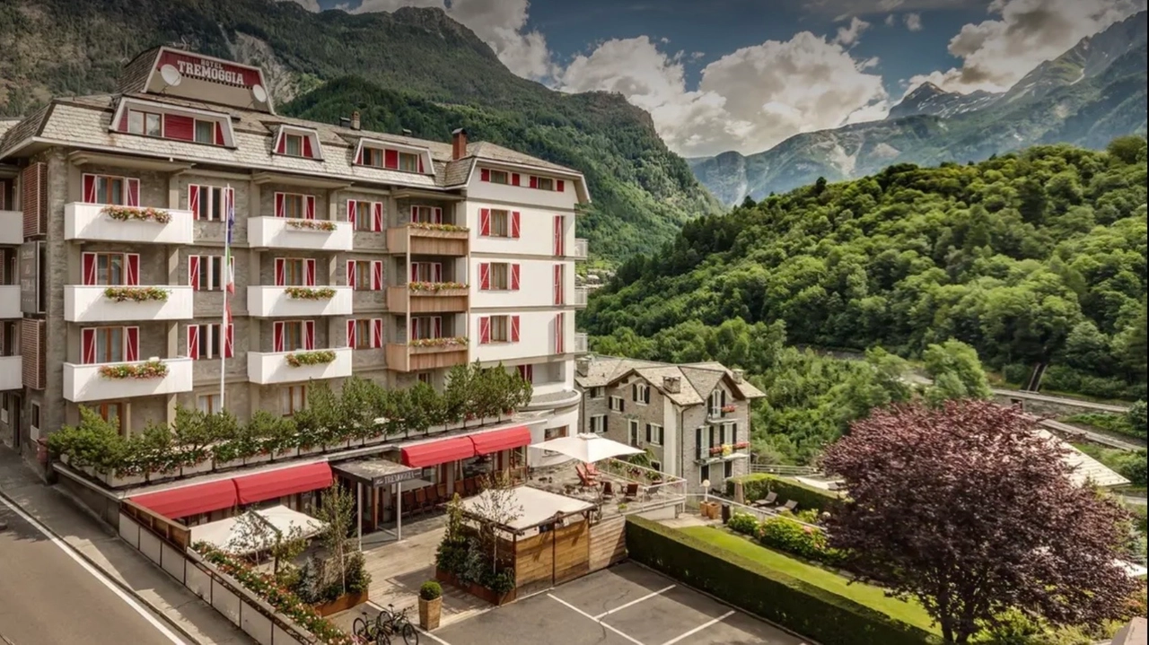 L'hotel Tremoggia di Chiesa in Valmalenco