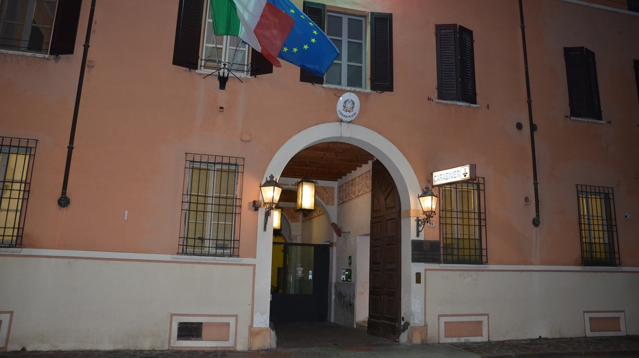 La caserma dei carabinieri di Mantova