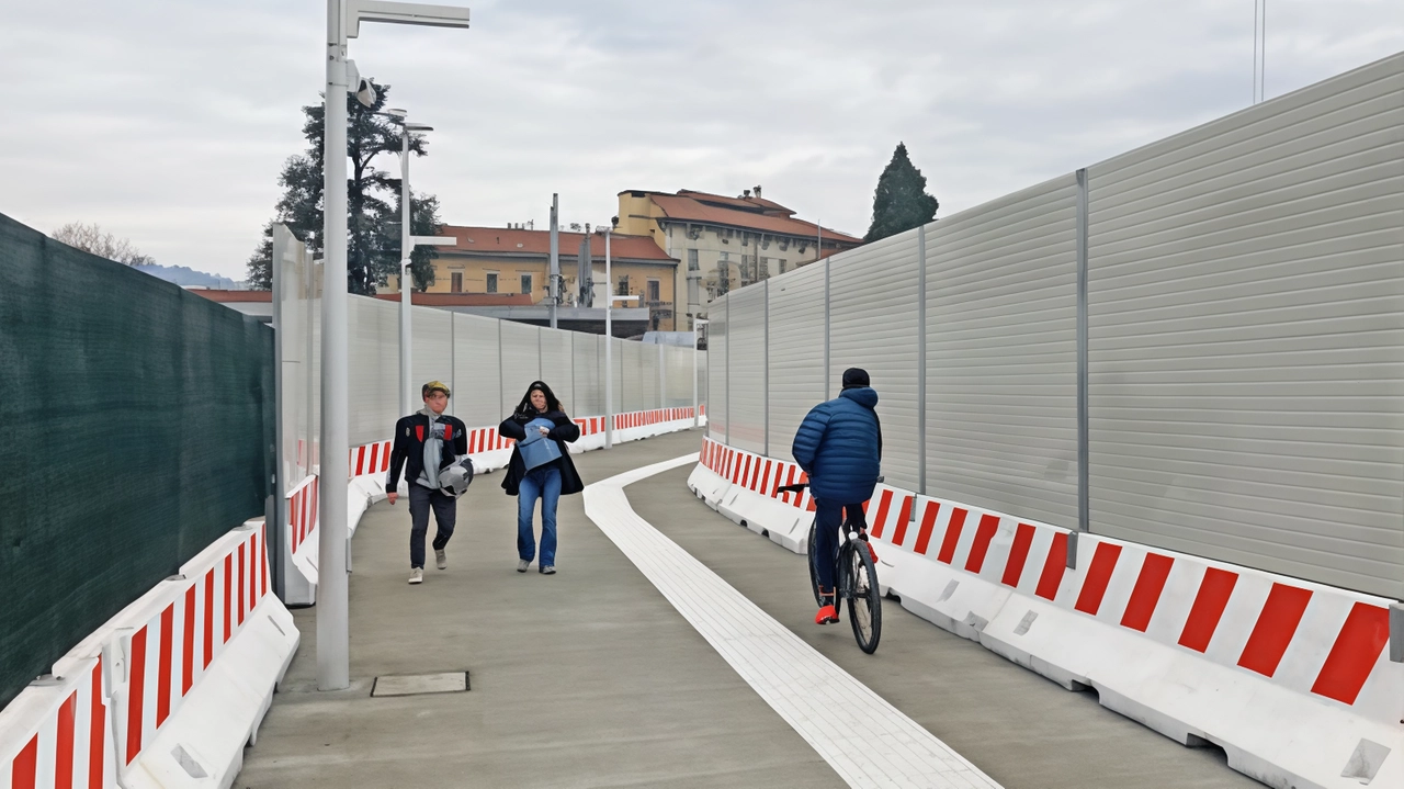 Il progetto di riqualificazione della stazione ferroviaria di Bergamo. Dopo mesi di attesa il passaggio pedonale accessibile a studenti e lavoratori.