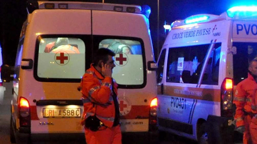 Ambulanza in azione