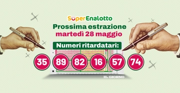 SuperEnalotto, i numeri ritardatari del 28 maggio: uscirà il 18 Superstar?